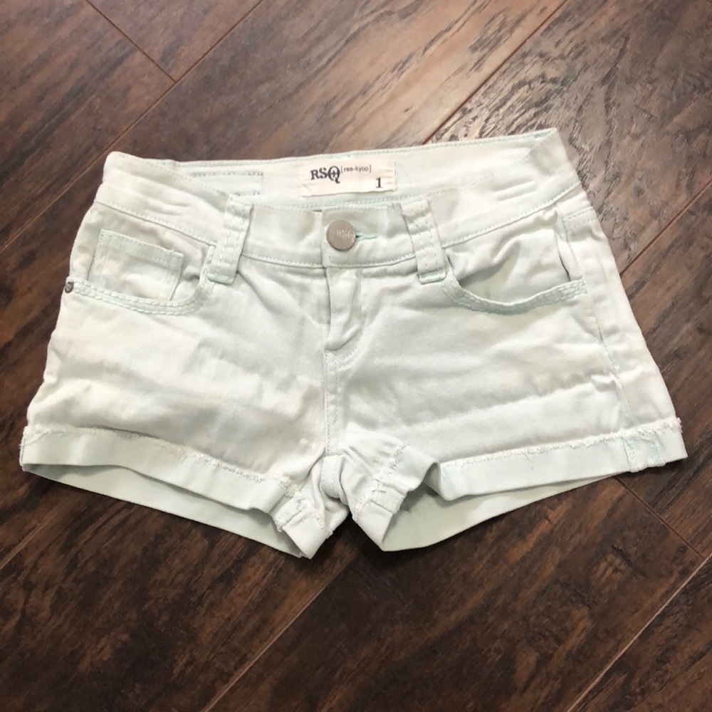 Tillys Light blue denim shorts